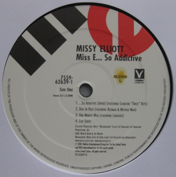 Missy Elliott - Miss E ...So Addictive | Elektra (7559-62639-1) - 3