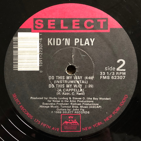 Kid 'N' Play - Do This My Way | Select Records (FMS 62307) - 2