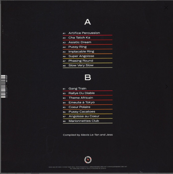 Bernard Estardy - Bernard Estardy's Space Oddities 1970-1982 | Born Bad Records (BB103LP)