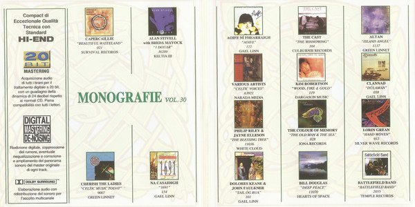 Various - Vol. 30 - Voci Celtiche | New Sounds Multimedia (MNS 030) - 4 Various - Vol. 30 - Voci Celtiche | New Sounds Multimedia (MNS 030) - 4