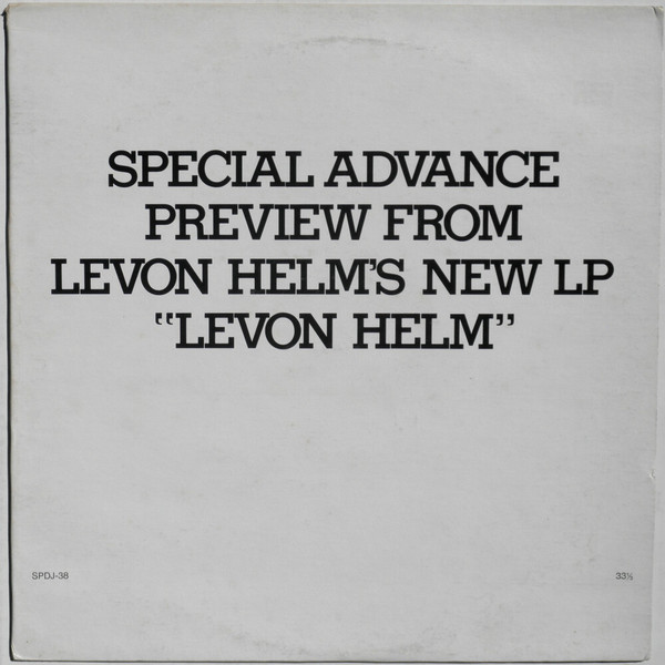 Levon Helm - Ain't No Way To Forget You | ABC Records (SPDJ-38) - main
