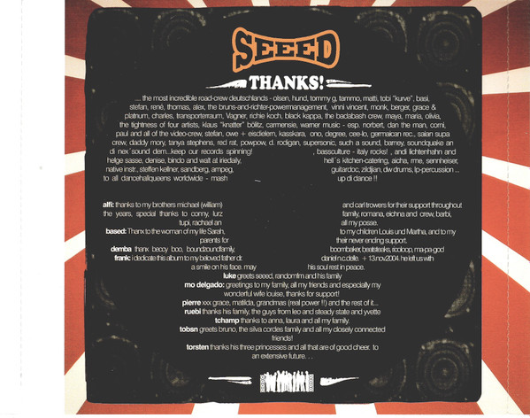 Seeed - Next! | Downbeat (5051011-3338-2-8) - 3