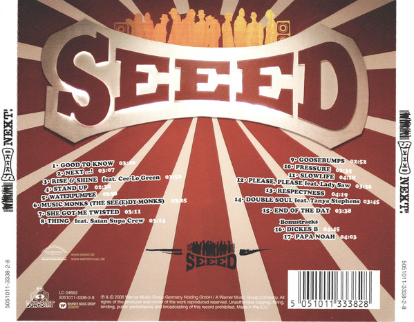 Seeed - Next! | Downbeat (5051011-3338-2-8) - 4