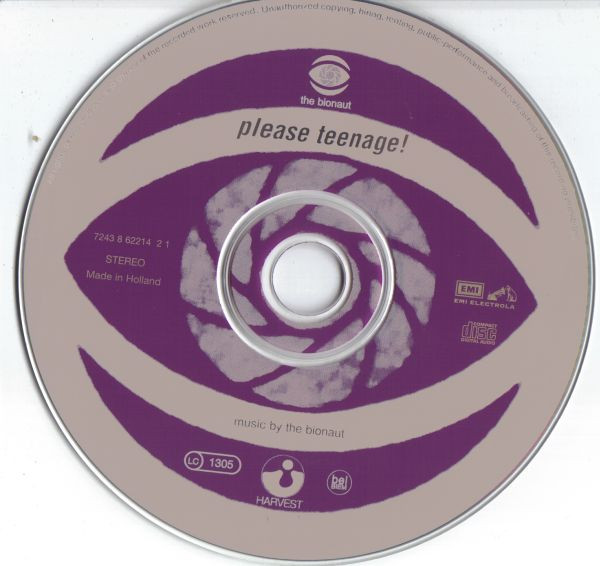 The Bionaut - Please Teenage! | Harvest (7243 8 62214 2 1) - 4