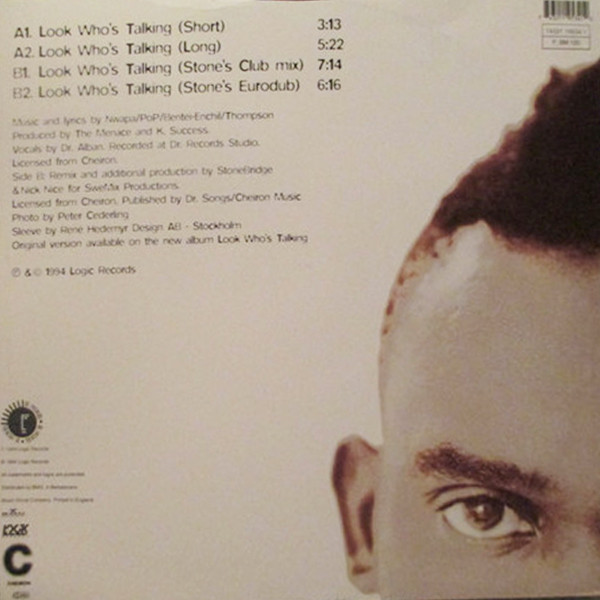 Dr. Alban - Look Whos Talking! (The 12'' Single) | Logic Records (74321 19534 1) - 2