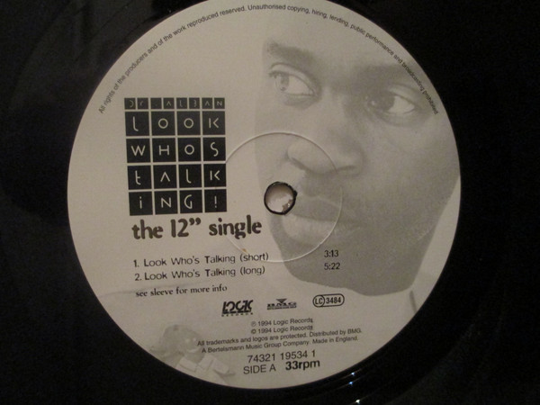 Dr. Alban - Look Whos Talking! (The 12'' Single) | Logic Records (74321 19534 1) - 3