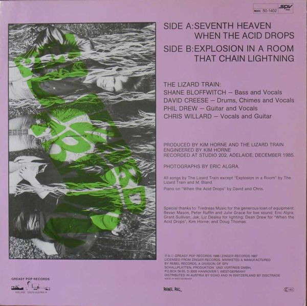 The Lizard Train - Thirteen Hour Daydream | Rebel Rec. (RE 0057) - 2 The Lizard Train - Thirteen Hour Daydream | Rebel Rec. (RE 0057) - 2