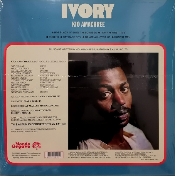 Kio Amachree - Ivory | Mondo Groove (MGLP 115) - 2 Kio Amachree - Ivory | Mondo Groove (MGLP 115) - 2