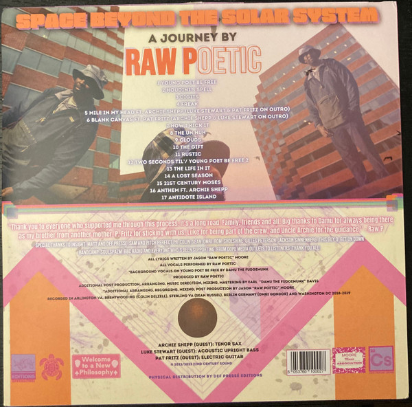 Raw Poetic - Space Beyond The Solar System | Def Pressé Editions (DFPREDIT001) - 2