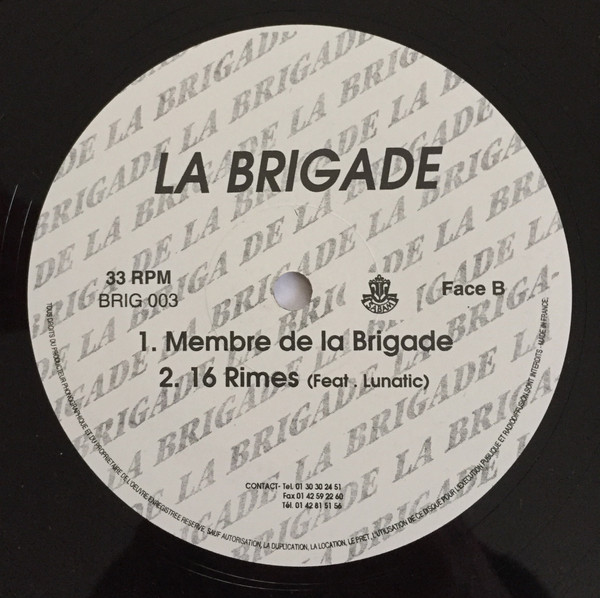 La Brigade - Acid | Le Marche Noir (BRIG 003) - 4