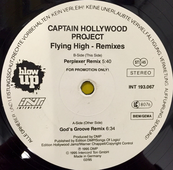 Captain Hollywood Project - Flying High (Remixes) | Blow Up (INT 193.067) - main Captain Hollywood Project - Flying High (Remixes) | Blow Up (INT 193.067) - main