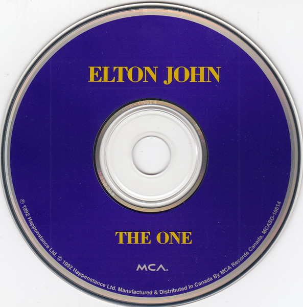 Elton John - The One | MCA Records (MCASD-10614) - 3 Elton John - The One | MCA Records (MCASD-10614) - 3