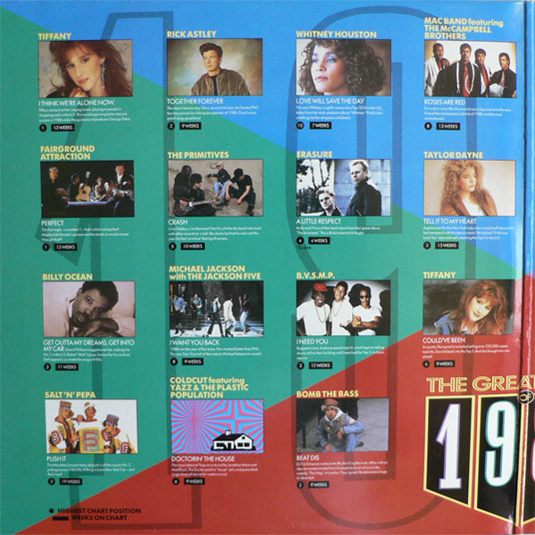 Various - The Greatest Hits Of 1988 | Telstar (STAR 2334) - 3