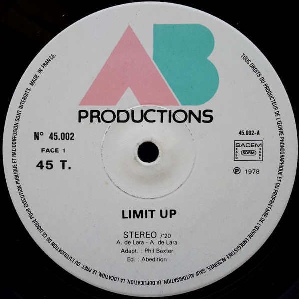 Limit Up - Stereo / Disco City | AB Productions (45.002) - 3