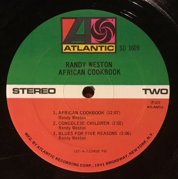 Randy Weston - African Cookbook | Atlantic (SD 1609) - 4 Randy Weston - African Cookbook | Atlantic (SD 1609) - 4