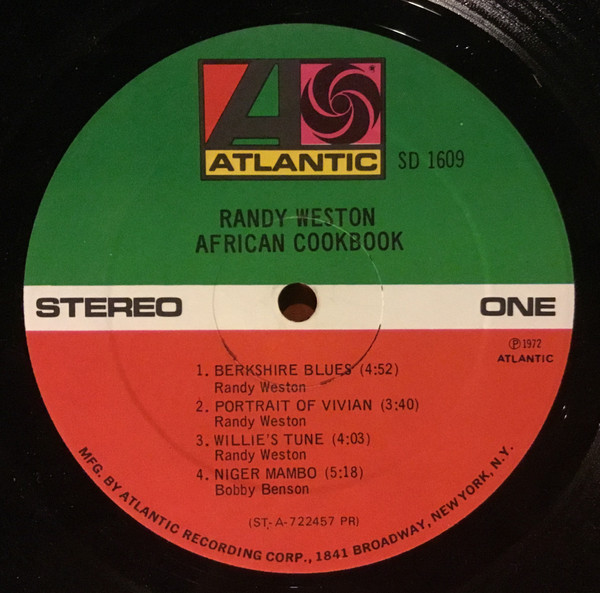 Randy Weston - African Cookbook | Atlantic (SD 1609) - 3 Randy Weston - African Cookbook | Atlantic (SD 1609) - 3