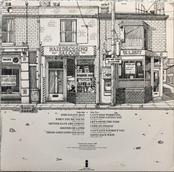 Jimmy Cliff - Struggling Man | Island Records (SW-9343) - 2