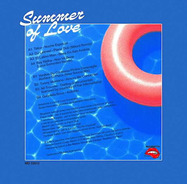 Various - Summer Of Love | Maledetta Discoteca (MD 33013) - 2 Various - Summer Of Love | Maledetta Discoteca (MD 33013) - 2