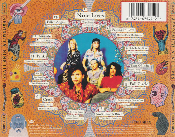 Aerosmith - Nine Lives | Columbia (CK 67547) - 2