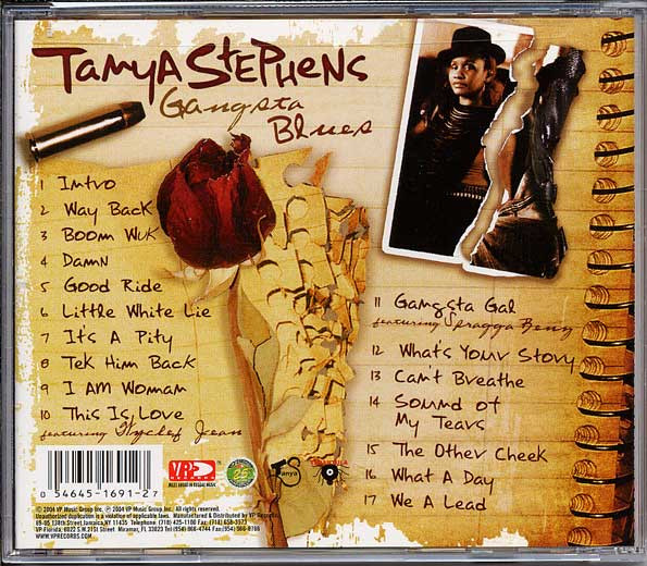 Tanya Stephens - Gangsta Blues | VP Records (VPCD1691) - 2 Tanya Stephens - Gangsta Blues | VP Records (VPCD1691) - 2