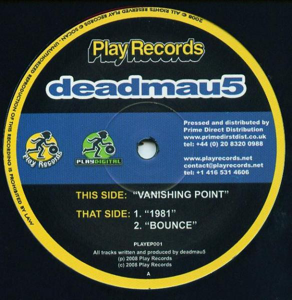 Deadmau5 - Vanishing Point | Play Records (PLAYEP001) - main Deadmau5 - Vanishing Point | Play Records (PLAYEP001) - main