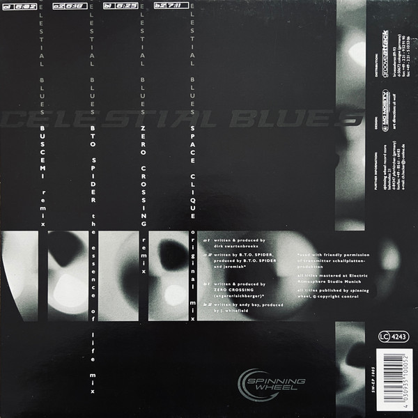 Space Clique - Celestial Blues EP | Spinning Wheel Records (SW-EP-1005) - 2 Space Clique - Celestial Blues EP | Spinning Wheel Records (SW-EP-1005) - 2