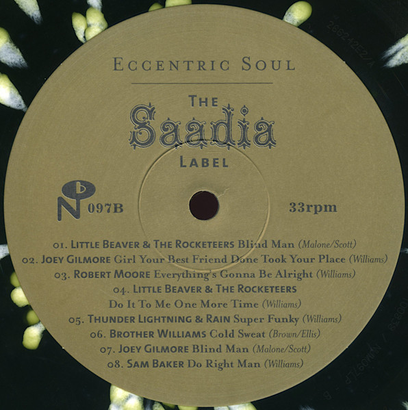 Various - Eccentric Soul: The Saadia Label | Numero Group (097) - 4 Various - Eccentric Soul: The Saadia Label | Numero Group (097) - 4