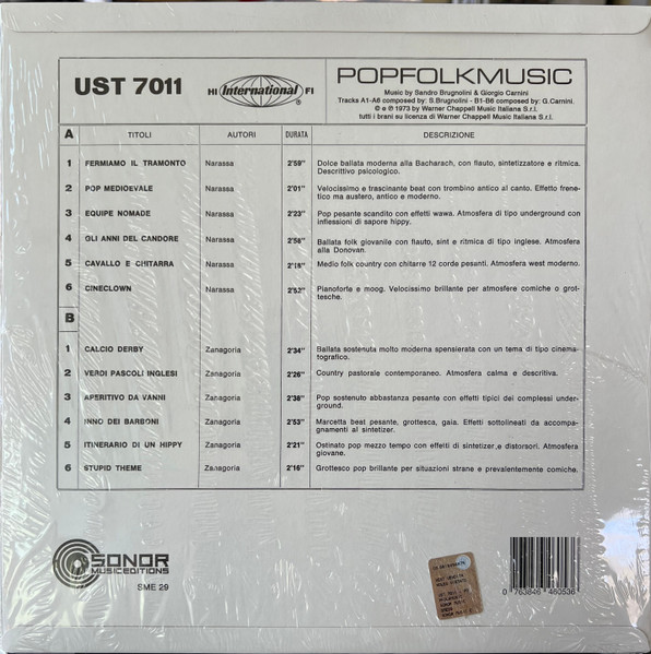 Narassa , Zanagoria - UST 7011 - Popfolkmusic | Sonor Music Editions (SME 29) - 2 Narassa , Zanagoria - UST 7011 - Popfolkmusic | Sonor Music Editions (SME 29) - 2