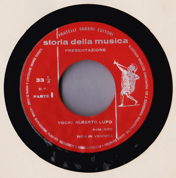 Unknown Artist - Storia Della Musica: Presentazione | Fratelli Fabbri Editori (SdM - 000) - 3