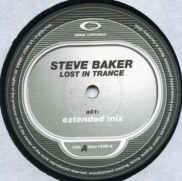 Steve Baker - Lost In Trance | Time Unlimited (time153R-6)