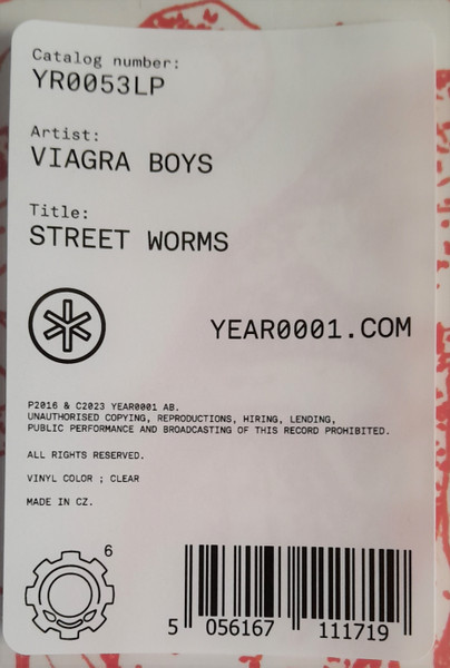Viagra Boys - Street Worms | YEAR0001 (YR0053) - 2