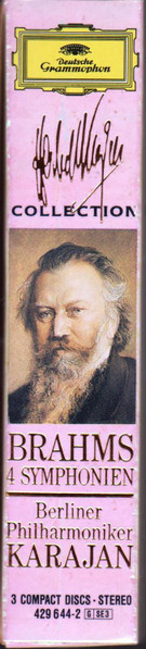 Johannes Brahms , Herbert von Karajan - 4 Symphonien | Deutsche Grammophon (429 644-2) - 3