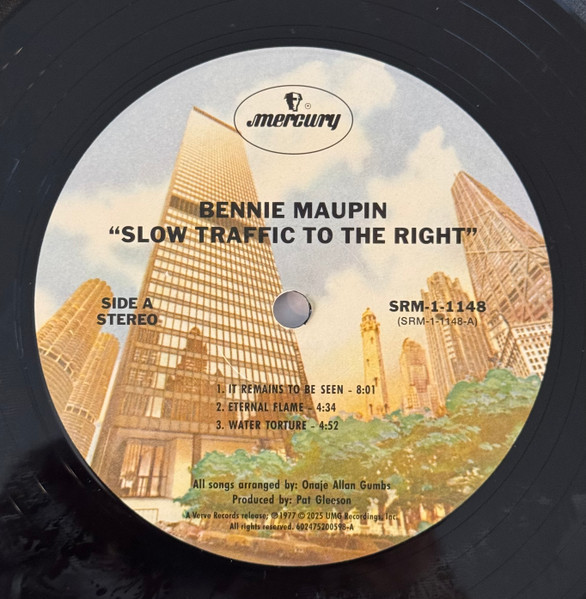 Bennie Maupin - Slow Traffic To The Right | Mercury (SRM-1-1148) - 4