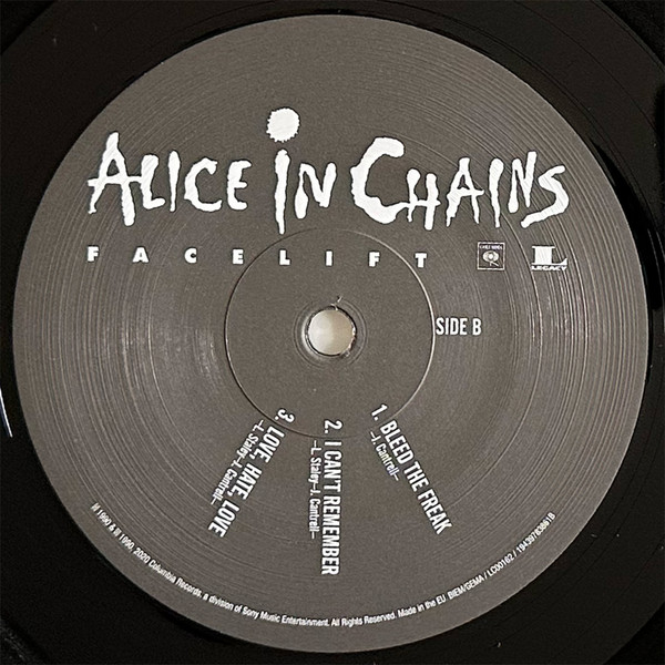 Alice In Chains - Facelift | Columbia (19439783861) - 4 Alice In Chains - Facelift | Columbia (19439783861) - 4