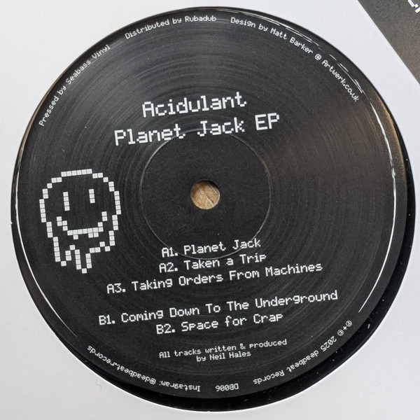Acidulant - Planet Jack EP | deadbeat Records (DBR006)