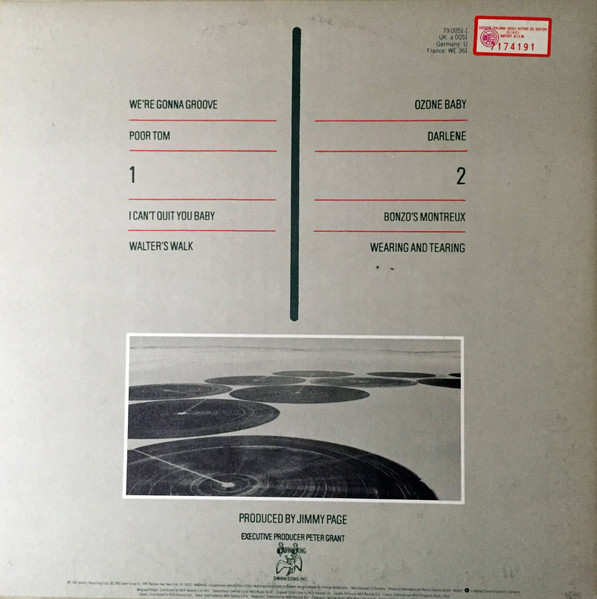 Led Zeppelin - Coda | Swan Song (79. 0051-1) - 2 Led Zeppelin - Coda | Swan Song (79. 0051-1) - 2