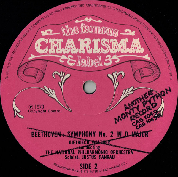 Monty Python - Another Monty Python Record | Charisma (CAS 1049) - 4