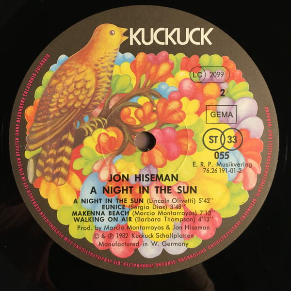 Jon Hiseman - A Night In The Sun | Kuckuck (055) - 4 Jon Hiseman - A Night In The Sun | Kuckuck (055) - 4