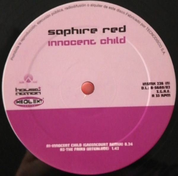Saphire Red - Innocent Child | Insolent Tracks (INSMX 226) - 3 Saphire Red - Innocent Child | Insolent Tracks (INSMX 226) - 3