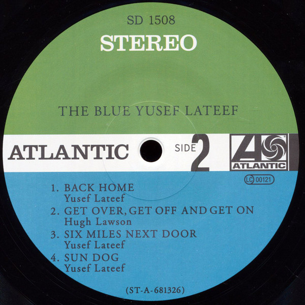 Yusef Lateef - The Blue Yusef Lateef | Atlantic (SD 1508) - 2