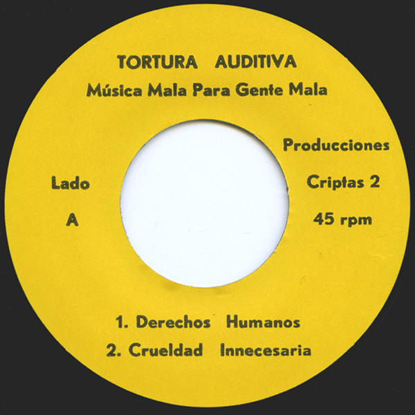Tortura Auditiva - ¿Musica Mala; Para Gente Mala? EP | Cryptas Records (Criptas 2) - 3