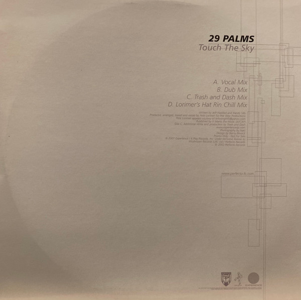 29 Palms - Touch The Sky | Perfecto (PERF35TP) - 2