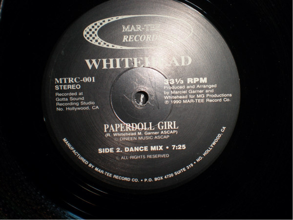 Roderick Whitehead - Paperdoll Girl | Mar-Tee Records (MTRC-001) - 3 Roderick Whitehead - Paperdoll Girl | Mar-Tee Records (MTRC-001) - 3