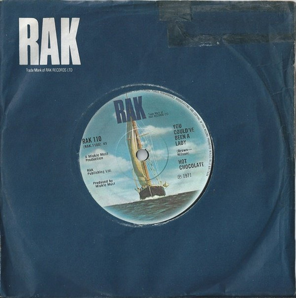 Hot Chocolate - You Could've Been A Lady | RAK (RAK 110) - 3