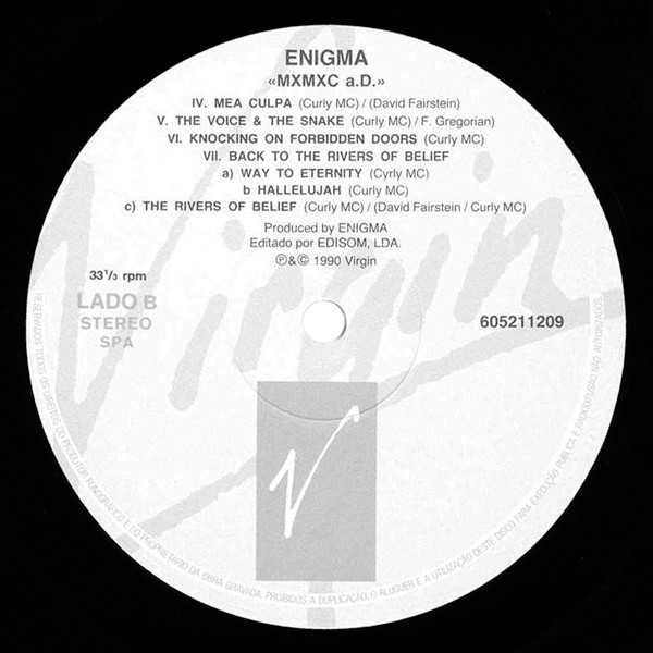 Enigma - MCMXC a.D. | Virgin (605211209) - 4