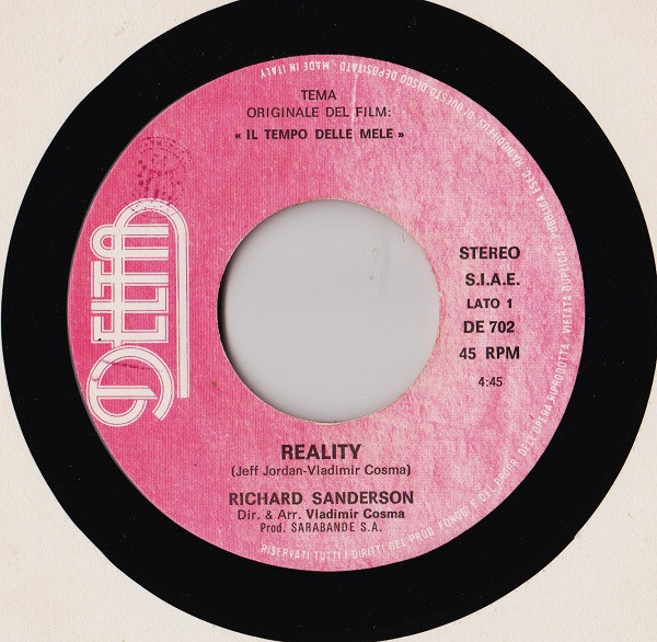 Richard Sanderson - Reality | Delta (DE 702) - 3