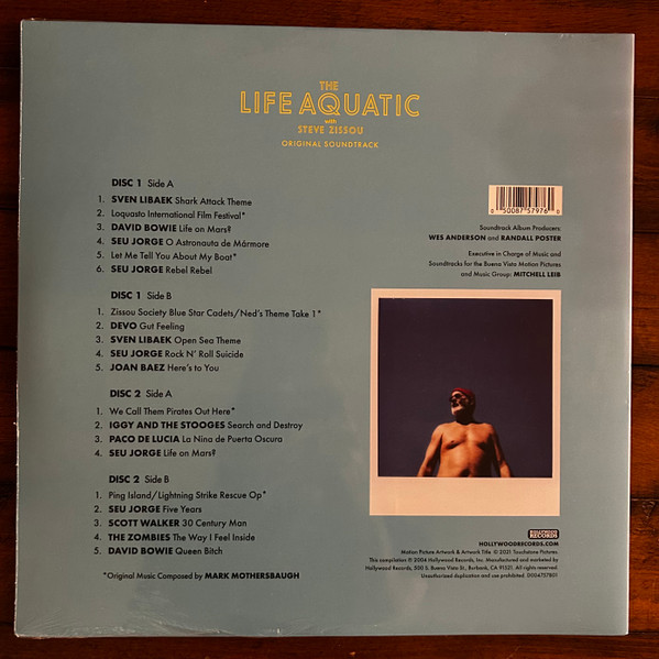 Various - The Life Aquatic With Steve Zissou (Original Soundtrack) | Hollywood Records (D004757801) - 2