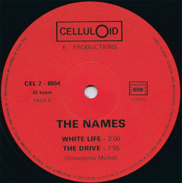 The Names - Spectators Of Life | Celluloid (CEL 2-6554) - 4