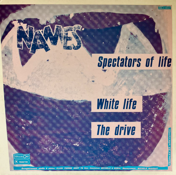 The Names - Spectators Of Life | Celluloid (CEL 2-6554) - 2