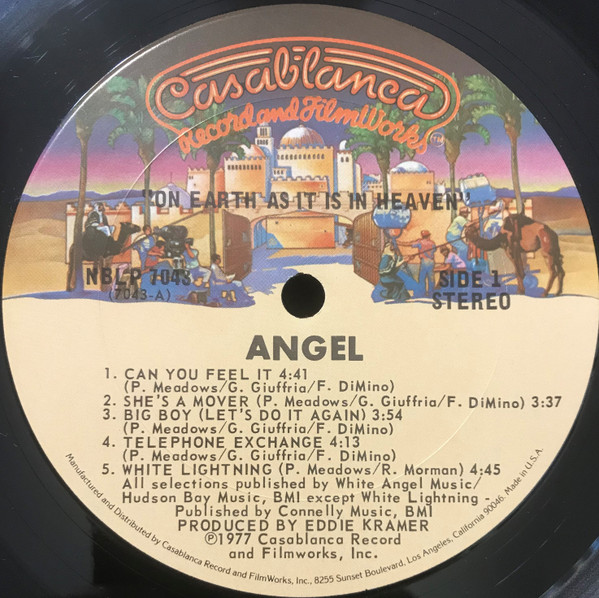Angel - On Earth As It Is In Heaven | Casablanca (NBLP 7043) - 3 Angel - On Earth As It Is In Heaven | Casablanca (NBLP 7043) - 3